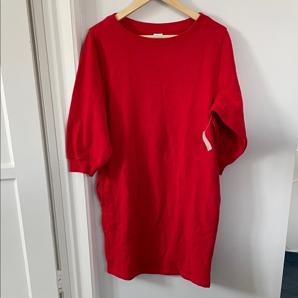 Amazon Essentials women’s Bold Red dress size M